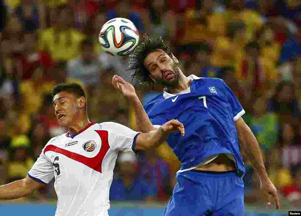 کوسٹا ریکا اور یونان کی ٹیمیں مقررہ وقت اور ایکسٹرا ٹائم میں ایک دوسرے کو مات نہ دے سکیں تو میچ کا فیصلہ پنلٹی ککس پر ہوا۔ 