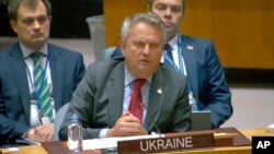 Український посол Сергій Кислиця у своєму виступі провів паралелі між діями росіян та нацистів під час Другої світової