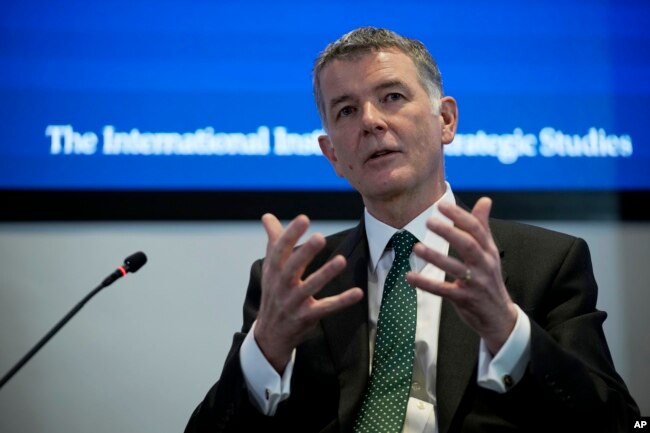 İngiltere'nin yabancı istihbarat birimi MI6'in Başkanı Richard Moore.