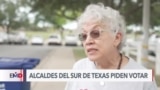 EEUU: Alcaldes fronterizos en Texas invitan a sus residentes a votar