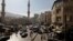 FILE - A general view of the downtown area of the Jordanian capital near the Grand Husseini mosque in Amman, Jan. 21, 2014.