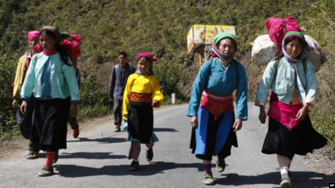 Người Hmong tại Hà Giang, Việt Nam.