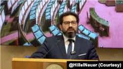 هیلل نویر، مدیر اجرایی دیده‌بان سازمان ملل