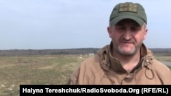 ვიცე პოლკოვნიკი ირაკლი ქურასბედიანი, უკრაინის იავორივის სამხედრო პოლიგონზე, ლვივთან ახლოს