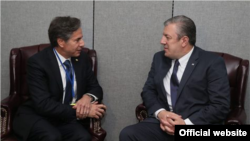 ენტონი ბლინკენი და გიორგი კვირიკაშვილი