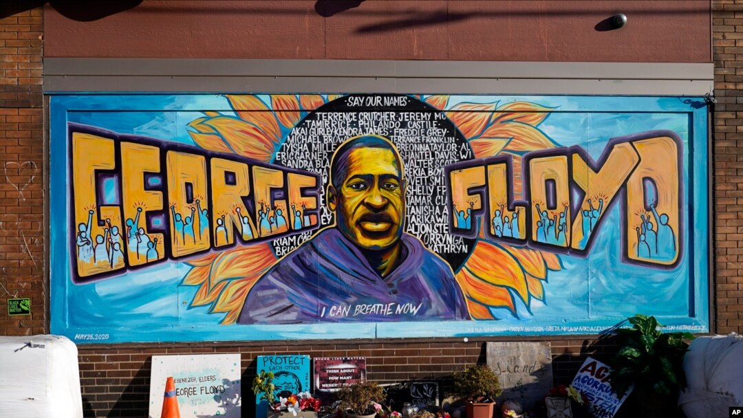 Ten months after police officers brushed off George Floyd's moans for help on the street outside a south Minneapolis grocery, the square remains a makeshift memorial for Floyd who died at…