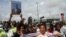 Des soutiens de Laurent Gbagbo à Abidjan, le 1er septembre 2020.