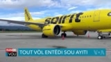 Ayewopò Entenasyonal Ayiti Femen Apre Bandi Tire sou Avyon Spirit Airlines 