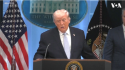 트럼프 대통령, "단 한 명의 미국인도 뒤에 남겨두지 않는다."