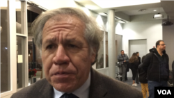 El secretario general de la OEA, Luis Almagro, agregó “necesitamos madurez de ambas partes (en Nicaragua. Necesitamos que dejen de mentirnos".