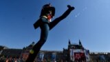 Russian servicemen take part in the Victory Day military parade at Red Square in Moscow. Russia marks the 71st anniversary of the Soviet Union&#39;s victory over Nazi Germany in World War II.