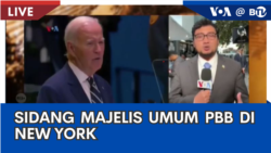 Laporan VOA untuk BTV: Sidang Majelis Umum PBB di New York