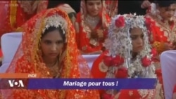 Mariage de masse pour les jeunes femmes orphelines et défavorisées en Inde