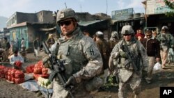 아프간 카불에서 작전을 수행중인 미군(자료사진)