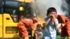 Latihan kebakaran di sebuah TK di Cangzhou, Hebei, China, 27 Agustus 2018. Tiga belas orang tewas dalam kebakaran asrama sekolah di Provinsi Henan, China tengah pada 19 Januari 2024. (Foto: Ilustrasi/China Daily via Reuters)