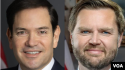 밴스 부통령(오른쪽)과 루비오 국무장관.