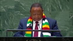 Zimbabwe Foreign Minister Shava addresses UN General Assembly 