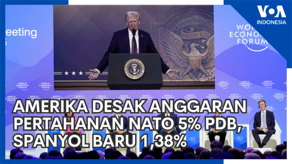Amerika Desak Anggaran Pertahanan Sekutu NATO 5% PDB, Spanyol Baru 1,38%