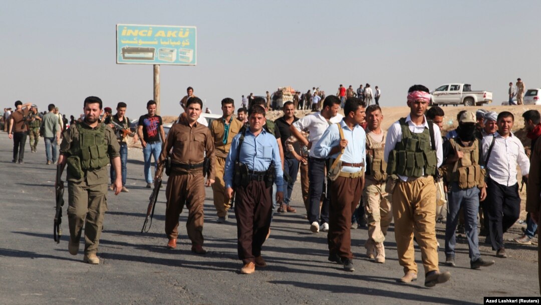 Pasukan Kurdi di Irak atau Peshmerga akan mendapat bantuan persenjataan dari Perancis (foto: dok).