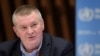 FILE - WHO Health Emergencies Program head Michael Ryan attends a news conference organized by the Geneva Association of United Nations Correspondents (ACANU) amid the COVID-19 outbreak, at the WHO headquarters in Geneva, Switzerland, July 3, 2020. 