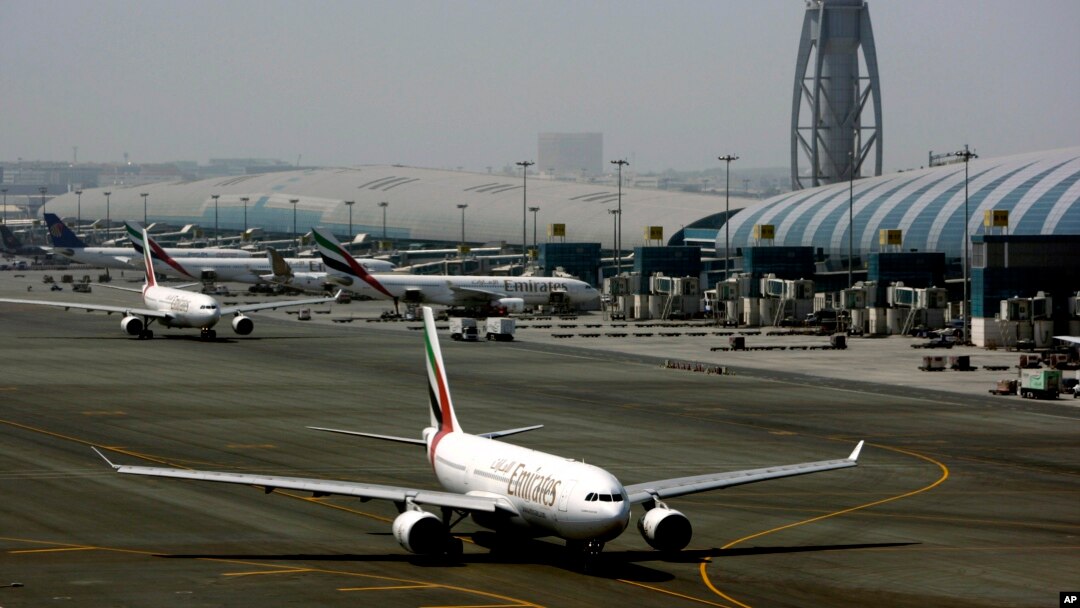 Sân bay quốc tế Dubai.
