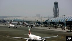 Bandara internasional Dubai, Uni Emirat Arab (foto; dok).