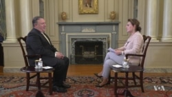 VOA Persian Interviews Secretary Pompeo on Iran