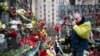 APTOPIX Ukraine Maidan Anniversary