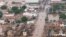 FILE - A panoramic view shows a highway flooded by heavy rains southeast of Lima, Peru, Jan. 30, 1998. This past week, the country has been hit by heat and rain extremes at levels not seen in two decades. 