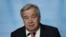 United Nations Secretary-General Antonio Guterres at UN headquarters in New York.