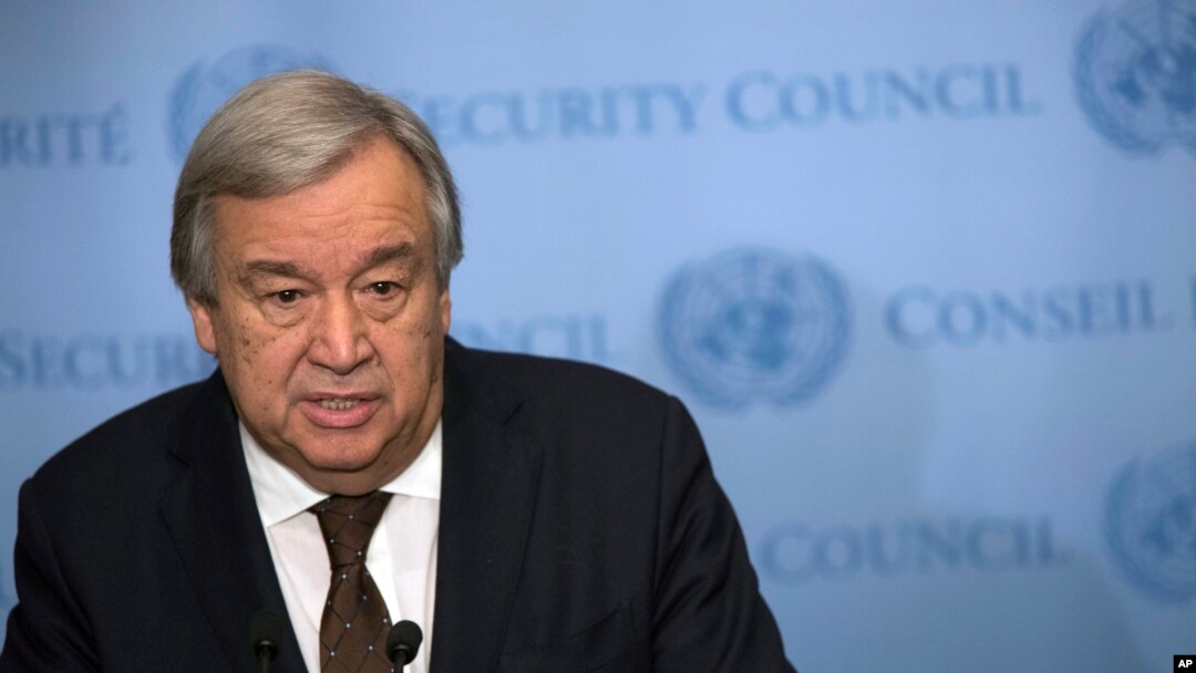 United Nations Secretary-General Antonio Guterres