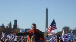 Sesenta mil personas marchan por Israel en Washington