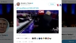 Llueven críticas a Trump tras retuitear video