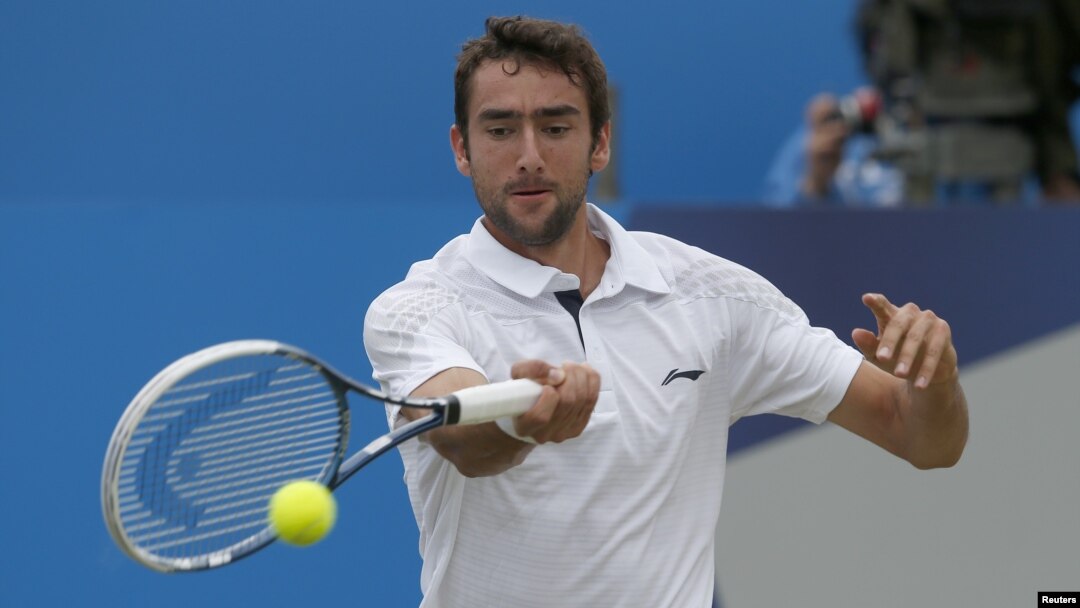 Petenis Kroasia, Marin Cilic terkena skors tidak boleh bermain selama 9 bulan akibat terbukti positif menggunakan obat terlarang (foto: dok). 