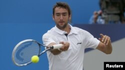 Petenis Kroasia, Marin Cilic terkena skors tidak boleh bermain selama 9 bulan akibat terbukti positif menggunakan obat terlarang (foto: dok). 