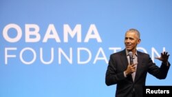 El expresidente Barack Obama en una conferencia virtual de la fundación que lleva su nombre llamó este miércoles, 3 de junio de 2020, a realizar cambios estructurales en EE.UU. para acabar con el racismo.