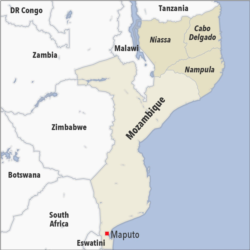 Cabo Delgado, Niassa and Nampula, Mozambique