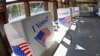 Un centro de votación anticipada ya en marcha el pasado 9 de octubre, en la localidad de McCandless, Pensilvania.