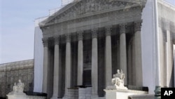 지난 27일 미국 워싱턴 연방대법원. (자료 사진)
