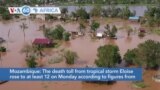 VOA60 Africa- Mozambique: The death toll from tropical storm Eloise rose to at least 12 on Monday