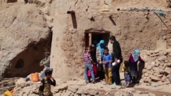 Afghan Female Student Runs Classroom from Ancient Cave