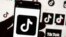 FILE - The TikTok logo is seen on a cellphone on Oct. 14, 2022, in Boston. 