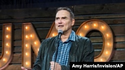 FILE - Norm Macdonald appears at KAABOO 2017 in San Diego on Sept. 16, 2017. 