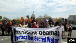 Keystone XL Pipeline Protesters Gather in Washington