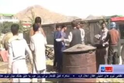 تلاش مردم برای بیجاشدگان ولایت کندز