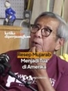 KHD – Resep Mujarab Menjadi Tua di Amerika Serikat