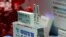FILE - A booth displaying a coronavirus vaccine candidate from China National Biotech Group is seen at the 2020 China International Fair for Trade in Services, following the COVID-19 outbreak, in Beijing, China, Sept. 5, 2020. (Reuters)