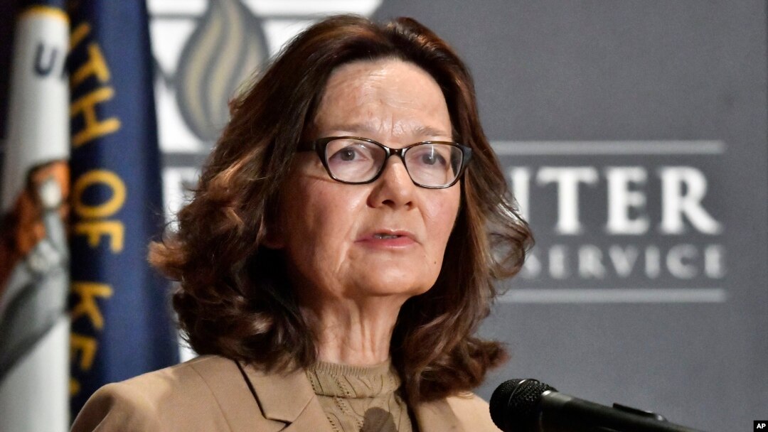 Direktorka CIA-e Đina Haspel obraća se publici u na Univerzitetu Luivila u Kentakiju, 24. septembra 2018.
