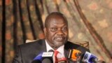 Former South Sudan vice president Riek Machar says he was furious after U.S. National Security Advisor Susan Rice cancelled a meeting with him, Vice President James Wani Igga and former detainee Pagan Amum.