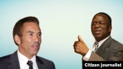 Emmerson Mnangagwa lo Ian Khama